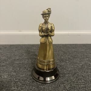 Avon BEST OF THE BEST #1 SALES VOLUME Mrs Albee Gold Tone Award Trophy 1984-1985